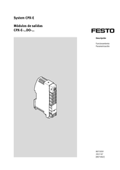 Festo CPX-E DO Serie Manual De Instrucciones