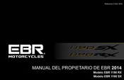 EBR 1190 RX Manual Del Propietário