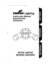 Cooper Lighting MT250W Instrucciones