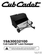 Cub Cadet 19A30032100 Manual Del Usuario