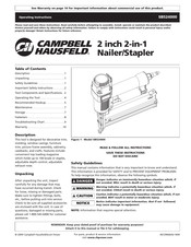 Campbell Hausfeld SB524000 Manual Del Usuario