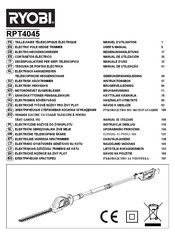 Ryobi RPT4045 Manual De Utilización