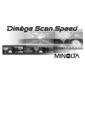 Minolta Dimage Scan Speed Manual Del Usuario