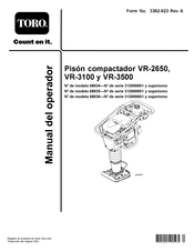 Toro VR-3100 Manual Del Operador