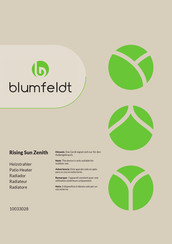 Blumfeldt 10033028 Manual Del Usuario