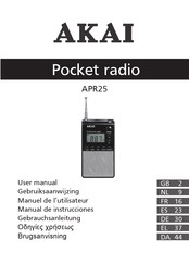 Akai APR25 Manual De Instrucciones