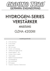 Ground Zero HYDROGEN Serie Manual Del Usuario