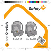 Safety 1st One-Safe XT Modo De Empleo/Garantia