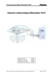 Theben Meteodata 140 S 24V GPS KNX Manual Del Usuario