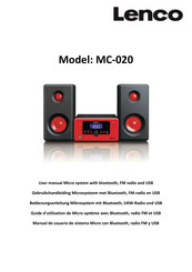 Lenco MC-020 Manual Del Usuario