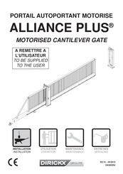 DIRICKX ALLIANCE PLUS Manual Del Usuario