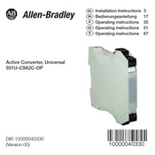 Allen-Bradley 931U-C9A2C-OP Instrucciones De Operación