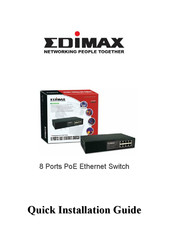 Ethernet Edimax Guía De Instalación Rápida