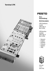 Festo CPX Manual Del Usuario