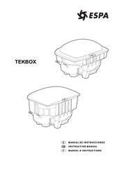 Espa TEKBOX SM Manual De Instrucciones