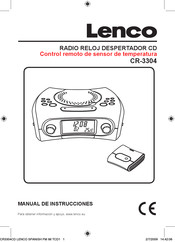 Lenco CR-3304 Manual De Instrucciones