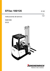 Jungheinrich EFXac 100 Instrucciones De Servicio