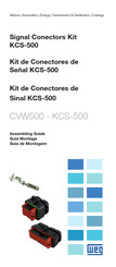 WEG KCS-500 Guía De Montaje