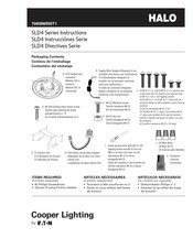 Eaton Cooper Lighting HALO SLD4 Serie Instrucciones