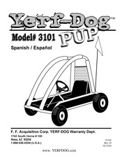 Yerf-Dog PUP 3101 Manual Del Usuario