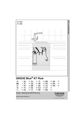 Grohe BLUE 31 344 Manual De Usario