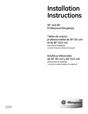 Monogram 48 Instrucciones De Instalación