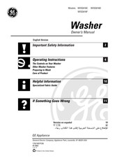 GE WISQ416C El Manual Del Propietario