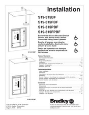 Bradley S19-315PBF Manual Del Usuario
