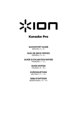 ION Karaoke Pro Guia De Inicio Rapido