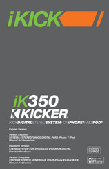 Kicker iKICK iK350 Manual Del Propietário