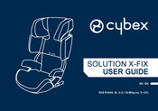 Cybex SOLUTION X-FIX Manual De Instrucciones