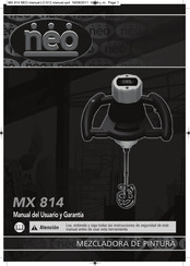 NEO MX 814 Manual Del Usuario Y Garantía