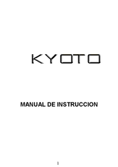 Kyoto JR-670B Manual De Instruccion