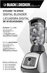 BLACK&DECKER Home BLC18750DMS Manual De Instrucciones