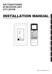 Fujitsu UTY-LRHYM Manual De Instalación