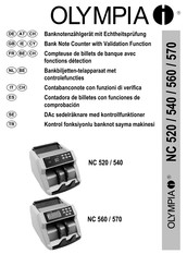 Olympia NC 560 Manual De Instrucciones