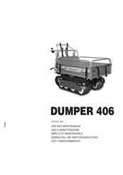 Grillo DUMPER 406 Uso Y Mantenimiento