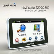 Garmin nuvi 2200 Manual Del Usuario