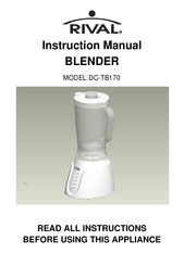 Rival DC-TB170 Manual De Instrucciones