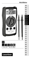 LaserLiner MultiMeter M2560 Manual De Instrucciones