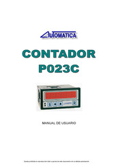 Automatica P023C Manual De Usuario