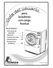 Alliance Laundry Systems 802753R3SP Guia Del Usuario