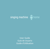 Singing Machine Home Guía De Usuario