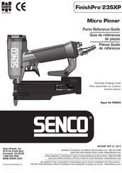 Senco FinishPro 23SXP Guía De Referencia De Piezas