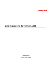 Honeywell Talkman A500 Guía De Producto