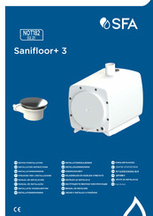 SFA Sanifloor+ 3 Manual De Instalación