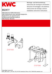 KWC 802477 Z.537.564 Instrucciones De Montaje Y Servicio