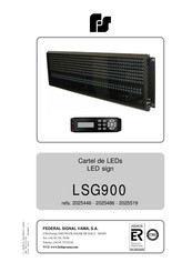 Federal Signal VAMA LSG900 Manual Del Usuario