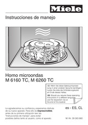 Miele M 6160 TC Instrucciones De Manejo