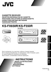 JVC KS-FX650R Manual De Instrucciones